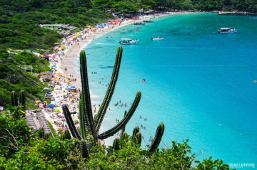 Bela praia de arraial do cabo, para ir de férias