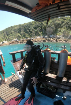Batismo de Mergulho em Arraial do Cabo. ARRAIALFERIAS