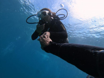 Batismo de Mergulho em Arraial do Cabo. ARRAIALFERIAS