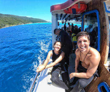 Batismo de Mergulho em Arraial do Cabo. ARRAIALFERIAS