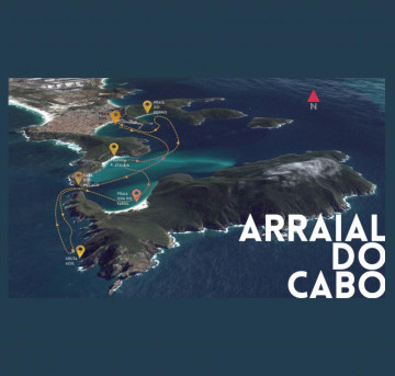 Roteriro arraial do cabo, passeio de lancha